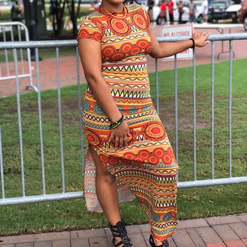 Colorful Maxi dress